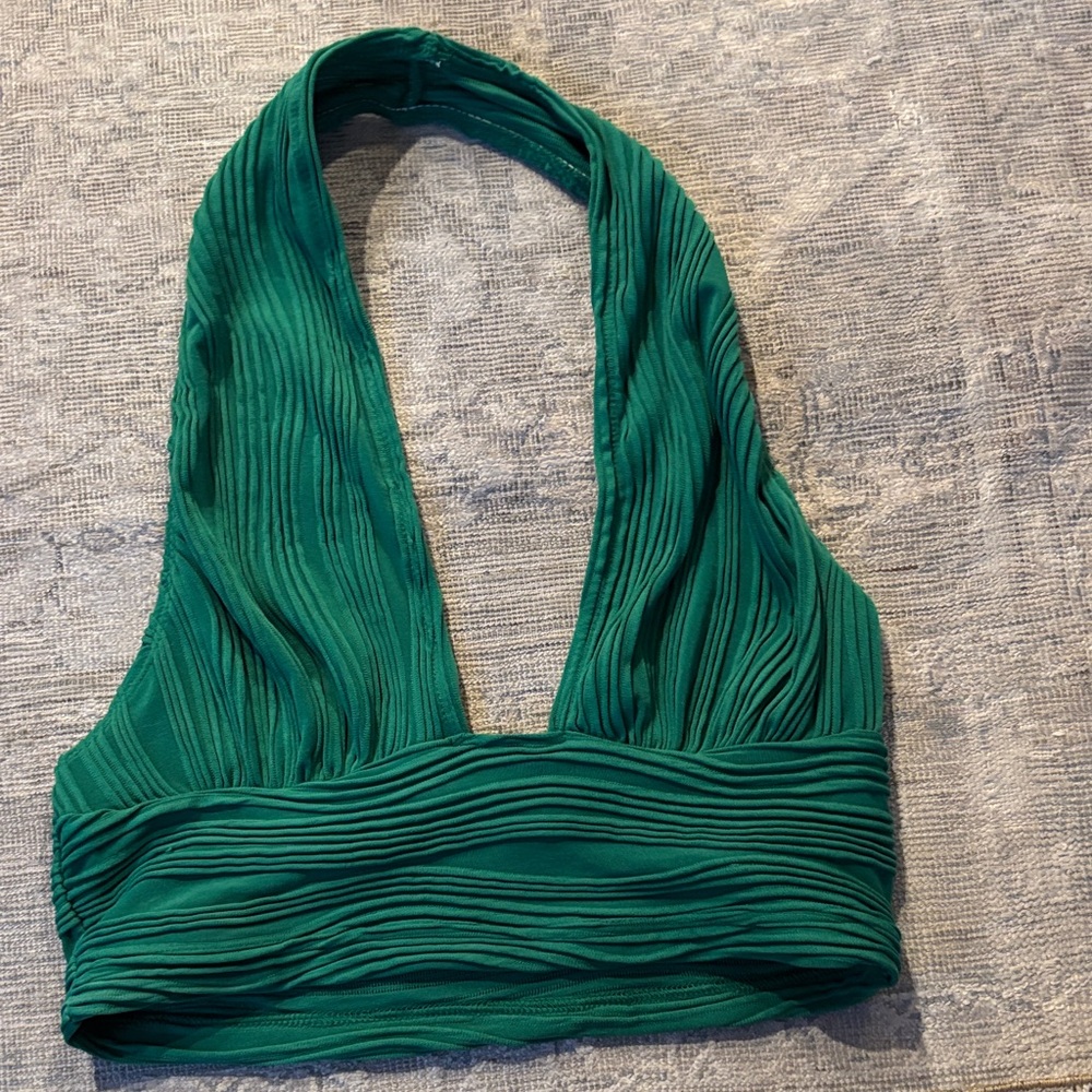 SHEIN Emerald Green Top